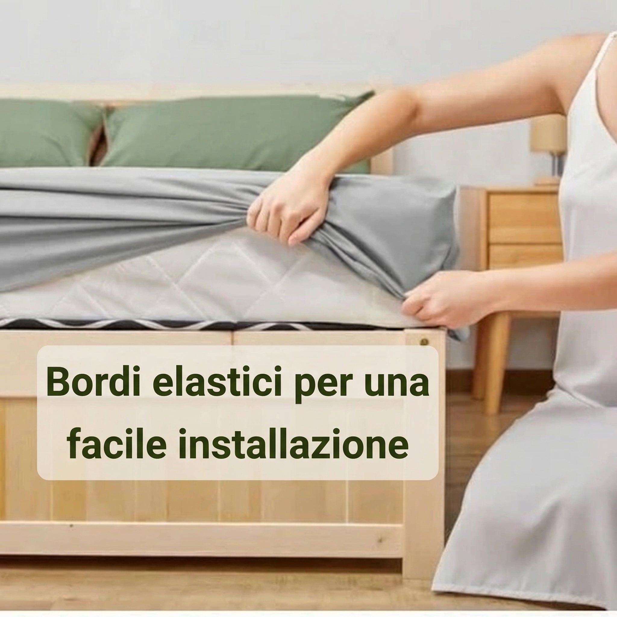 Radika™ - Lenzuolo con Angoli Grounding