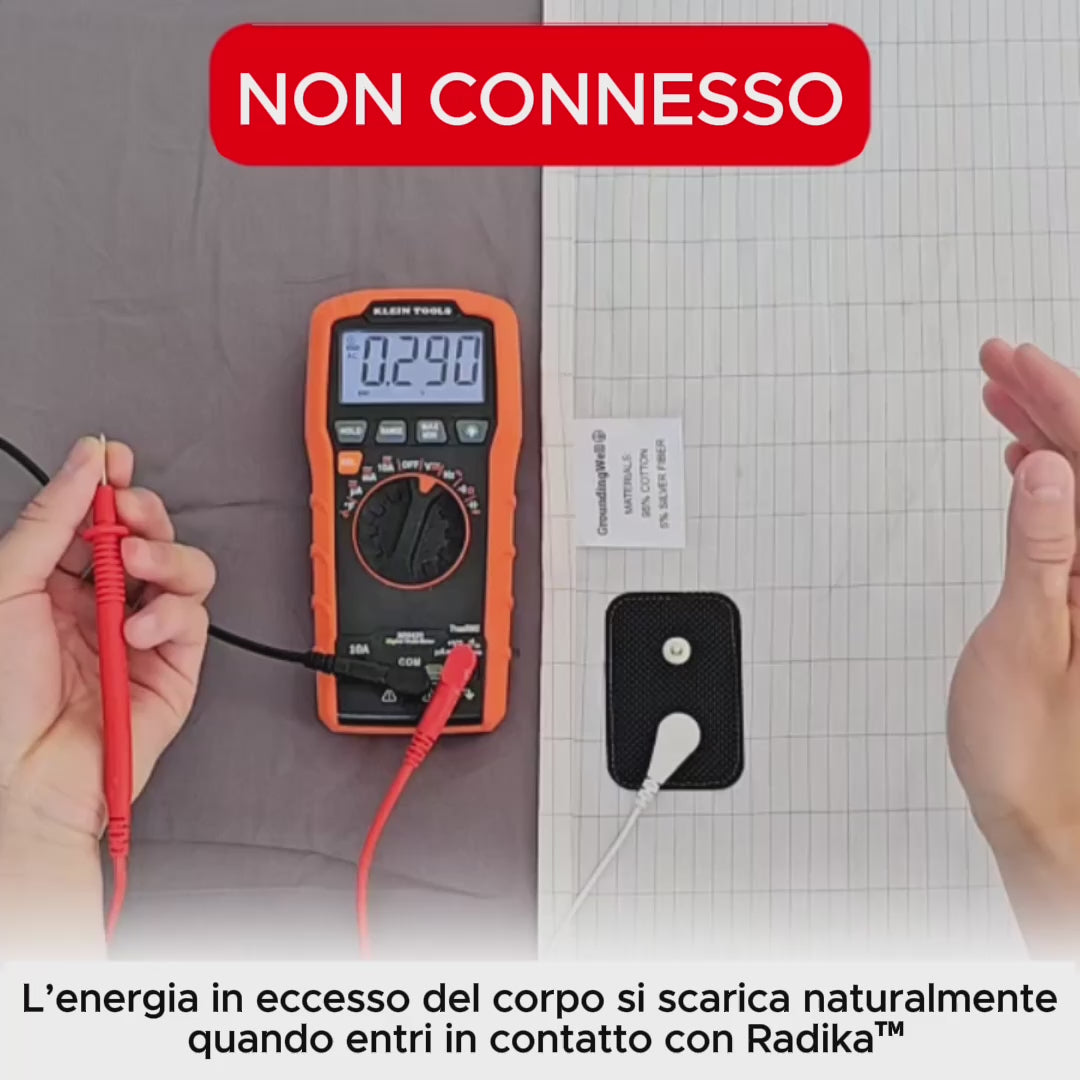 Radika™ - Lenzuolo Terapeutico per Dormire Meglio Senza Cambiare Abitudini.